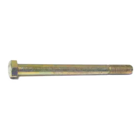 1/2"-13 x 6" Zinc Plated Grade 8 Steel Coarse Thread Hex Cap Screws