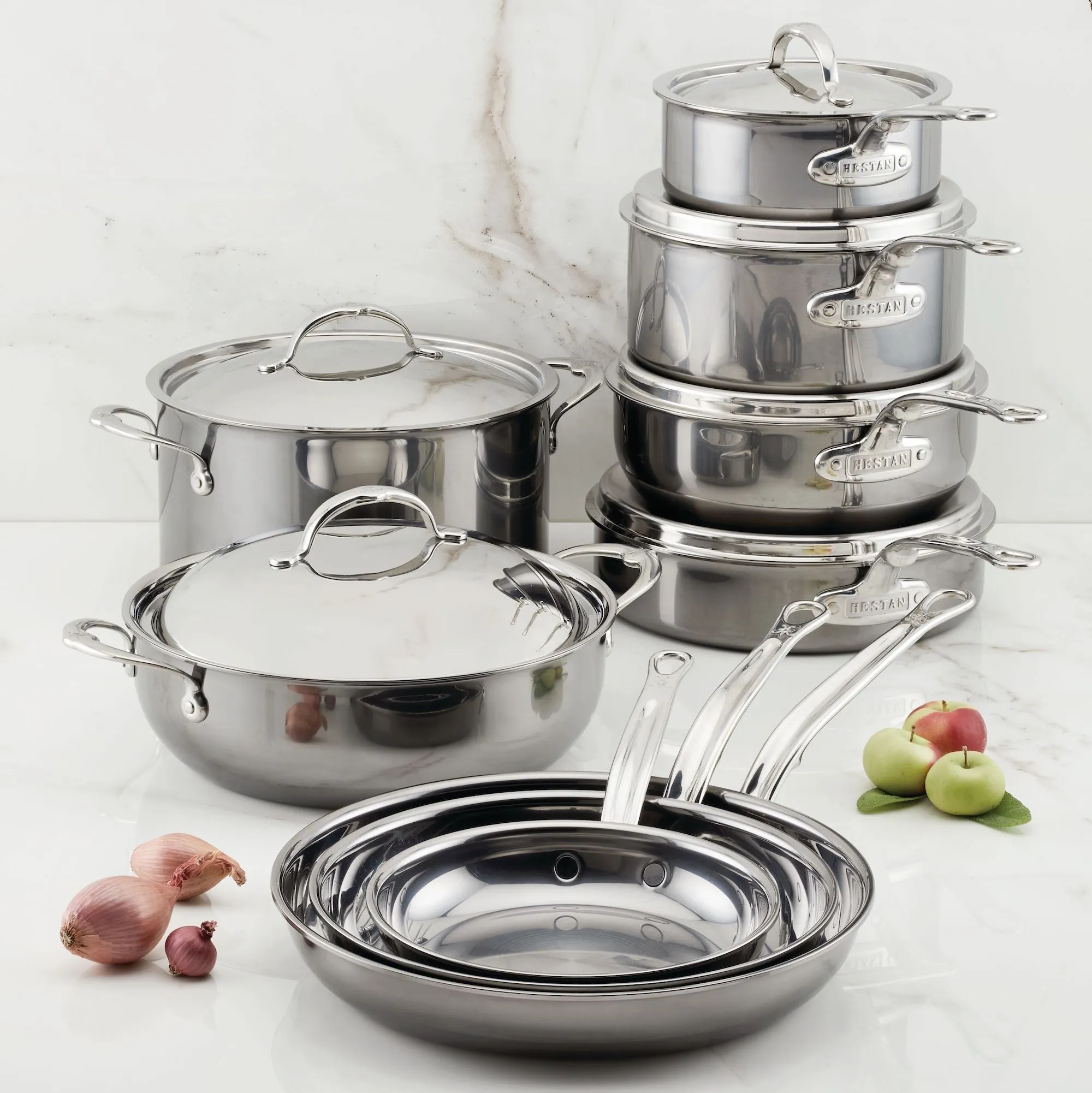 15-Piece Titanium Prestige Cookware Set