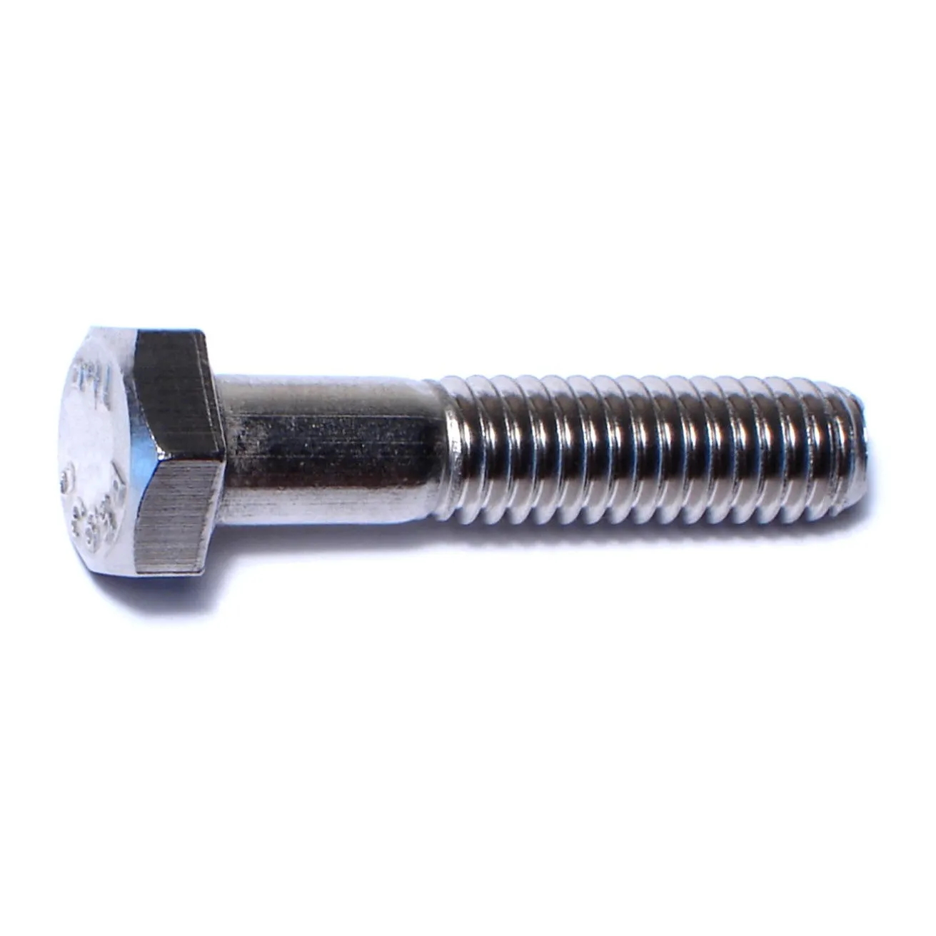 5/16"-18 x 1-1/2" 18-8 Stainless Steel Coarse Thread Hex Cap Screws (12 pcs.)