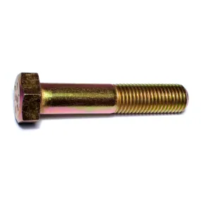 7/8"-9 x 4-1/2" Zinc Grade 8 Hex Cap Screws (6 pcs.)