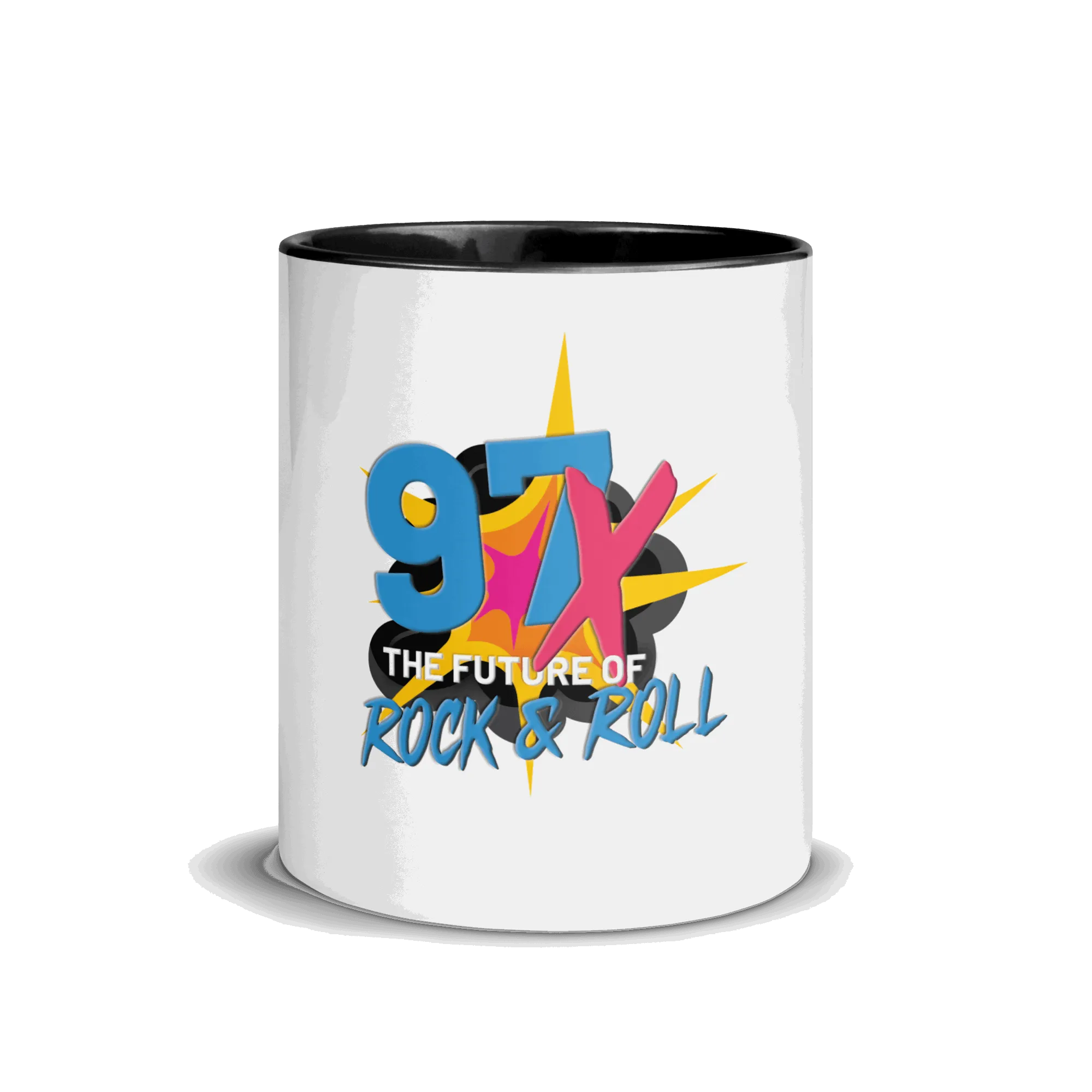 97x The Future Of Rock n Roll Mug with Color Inside