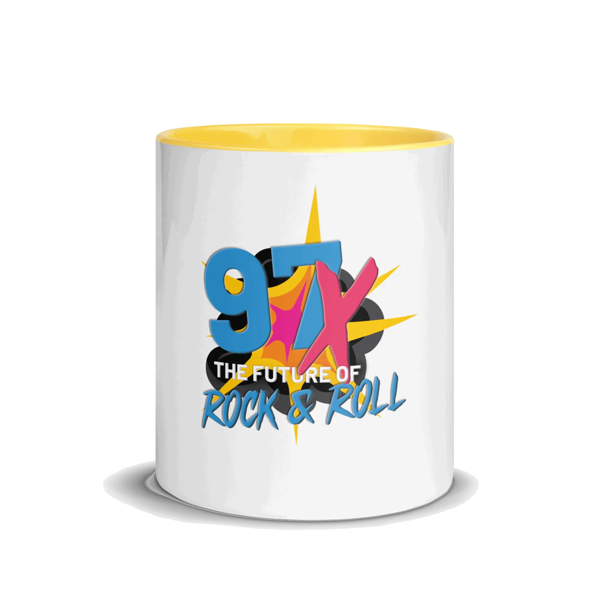 97x The Future Of Rock n Roll Mug with Color Inside