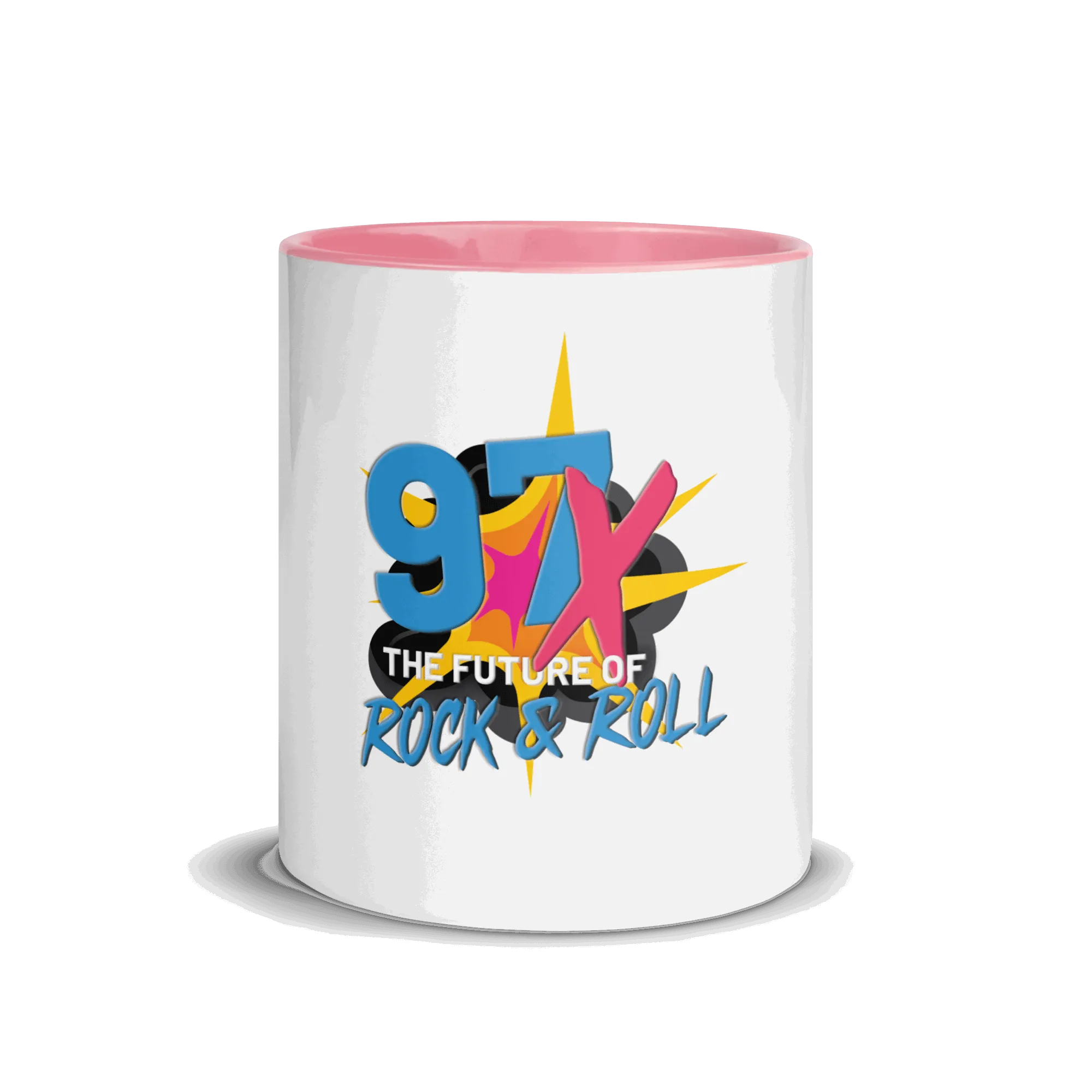 97x The Future Of Rock n Roll Mug with Color Inside