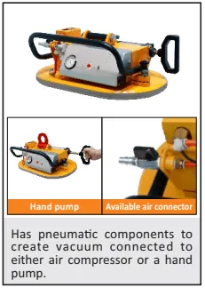 Abaco Dual Pump Vacuum Lifter