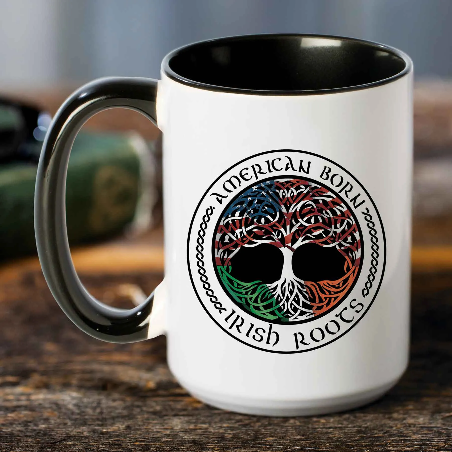 American Born Irish Roots Mug