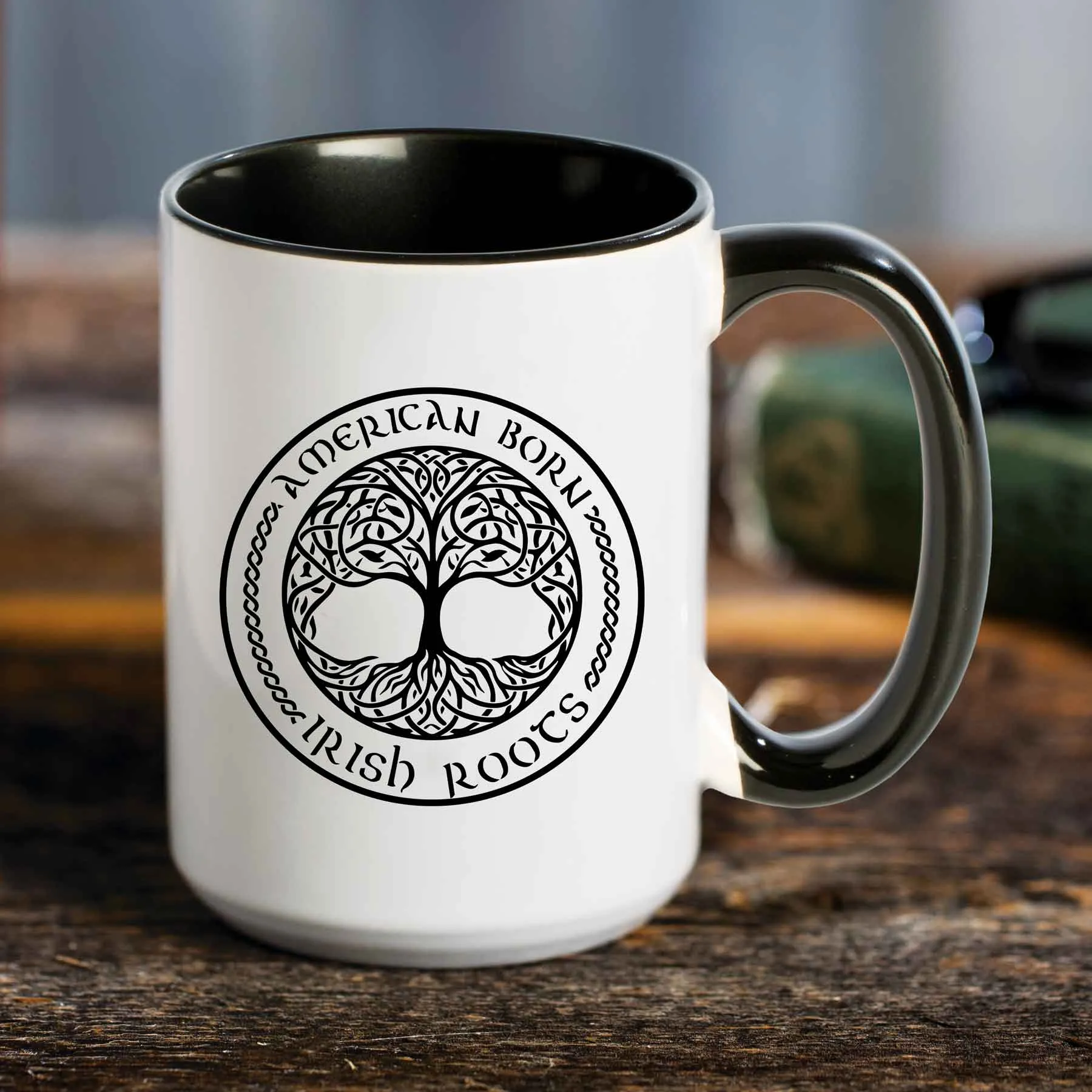 American Born Irish Roots Mug