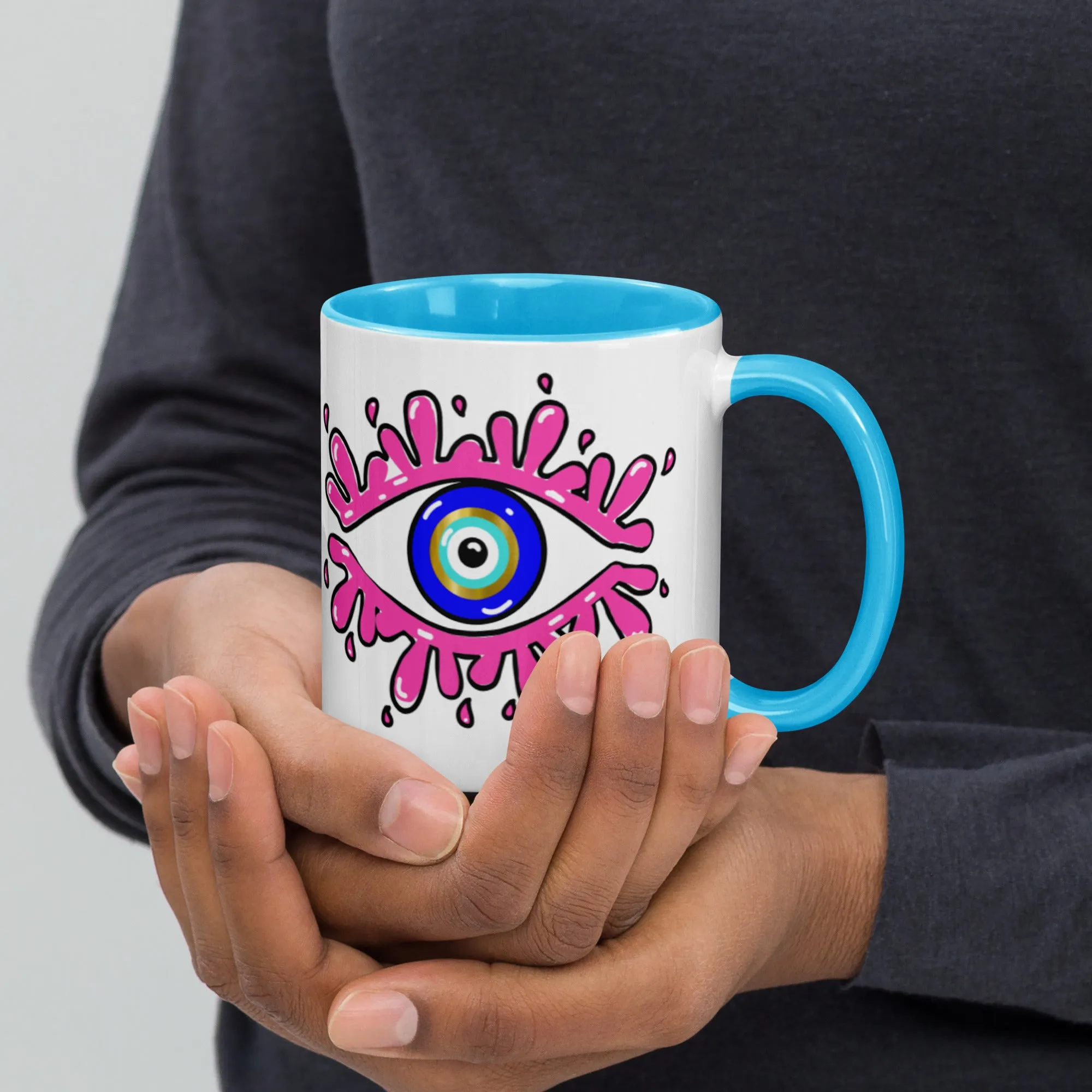 Amida Eye Mug with Color Inside