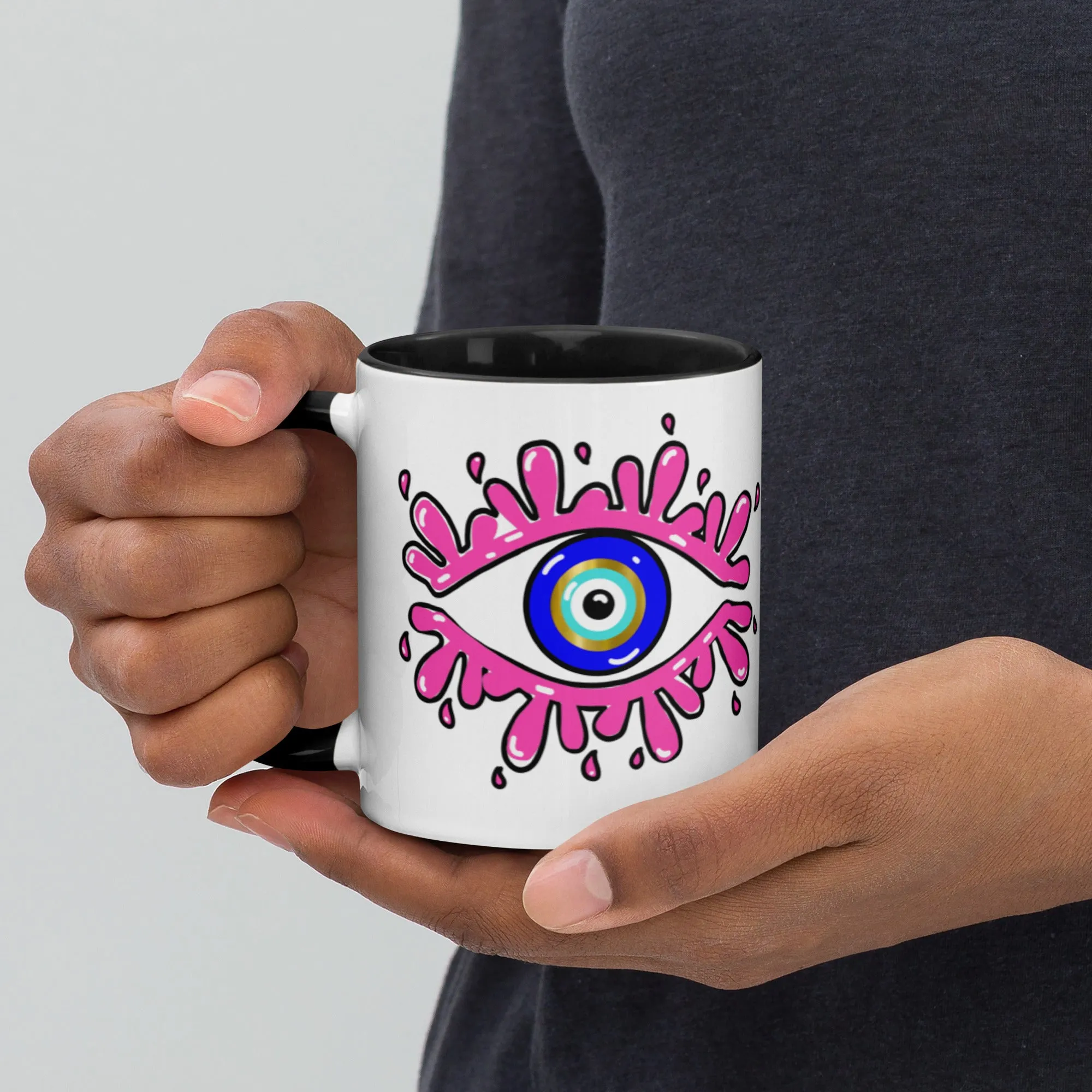 Amida Eye Mug with Color Inside