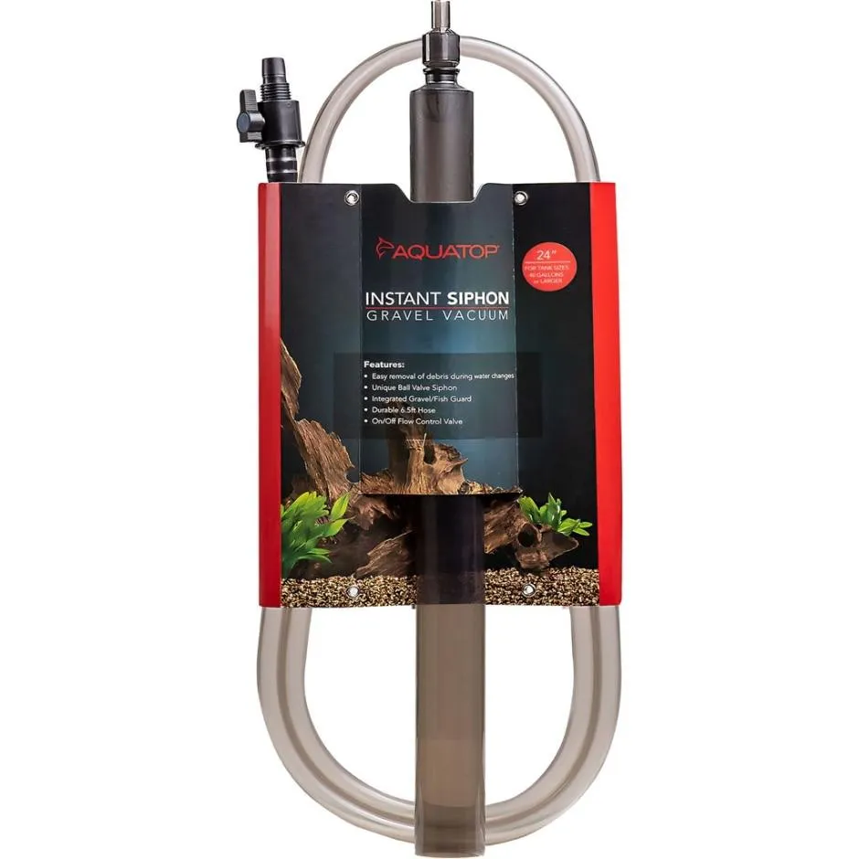 Aquatop Instant Siphon Gravel Vacuum Cleaner