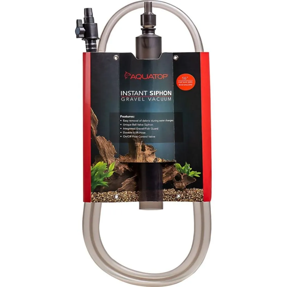 Aquatop Instant Siphon Gravel Vacuum Cleaner