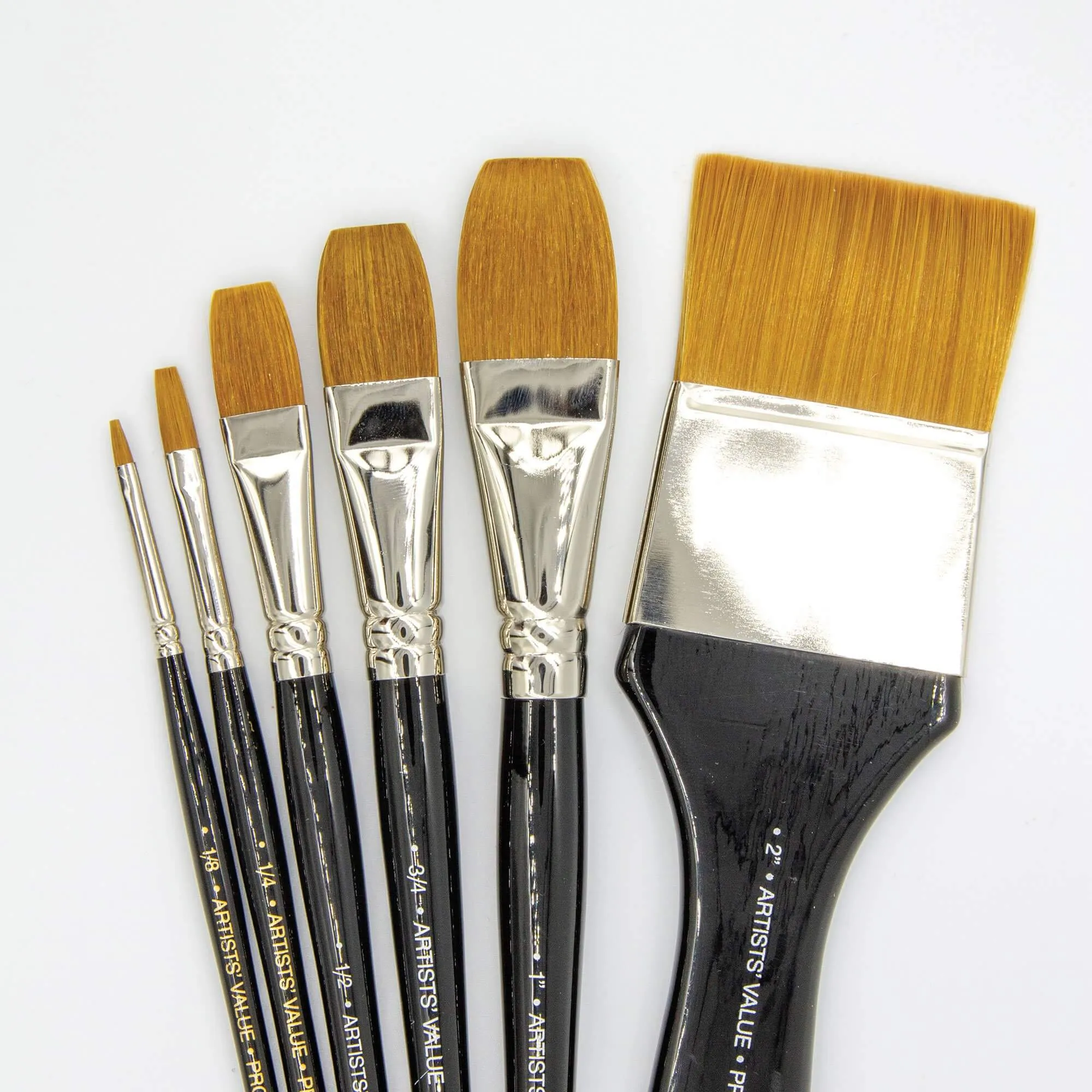 ARTdiscount Artist's Value Profile Brushes - Flat