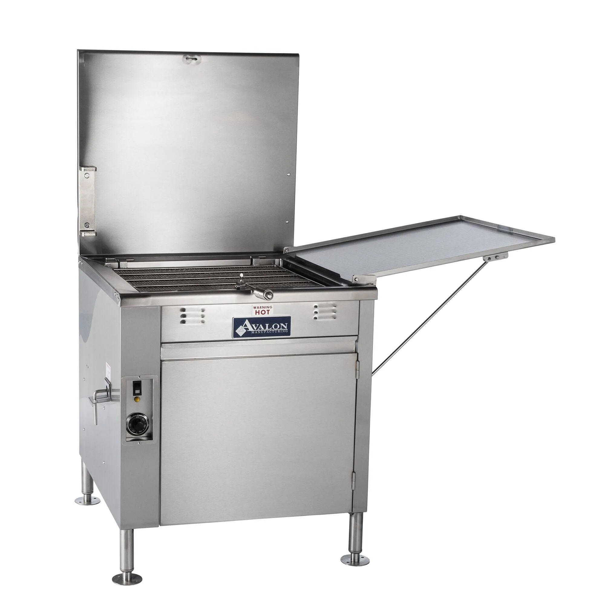 Avalon (ADF24-E-3) 24" X 24" Donut Fryer, Electric (3 phase), Left Side Drain Board