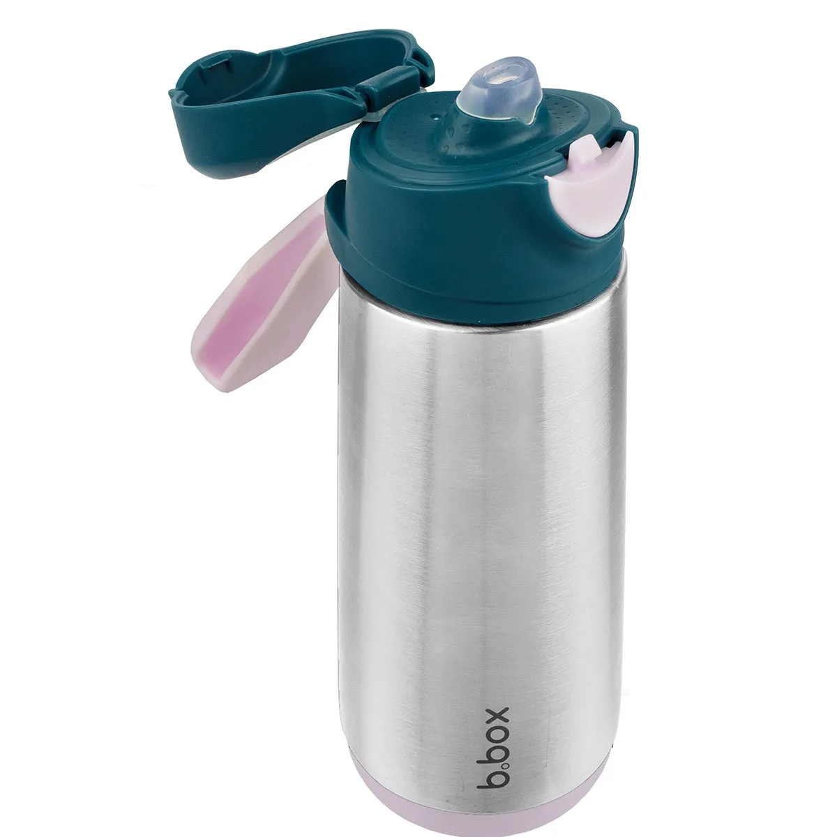 b.box Insulated Drink Bottle SPORT SPOUT - Indigo Rose