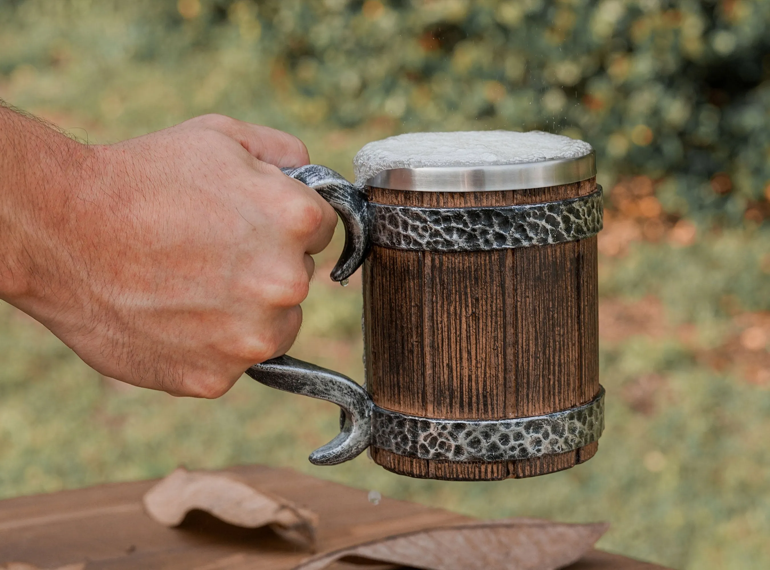 Beer Barrel Tankard