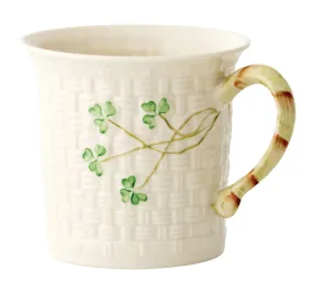 Belleek Shamrock Mug, 11 oz.