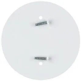 Blank Outlet Concealer, White, 4.75-In.