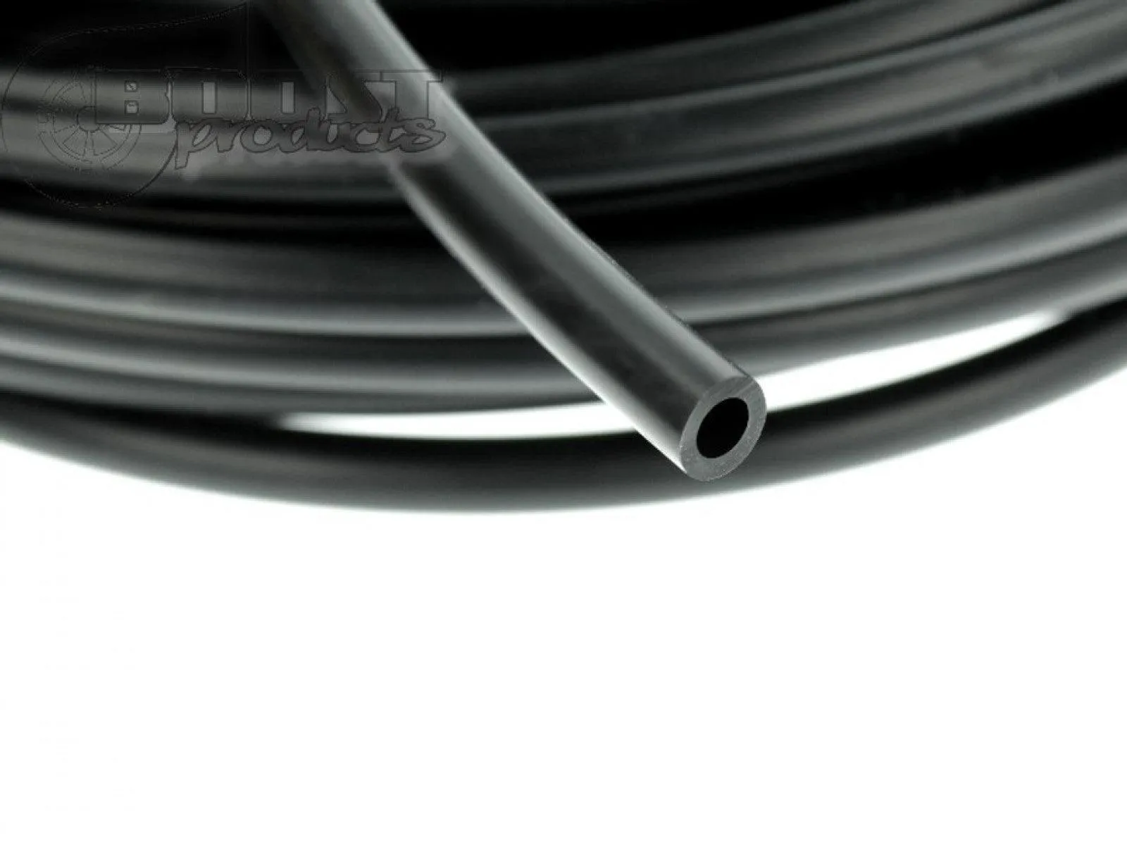 BOOST products Silicone Vacuum Hose 9mm (23/64") ID, Black, 1m (3ft) Roll