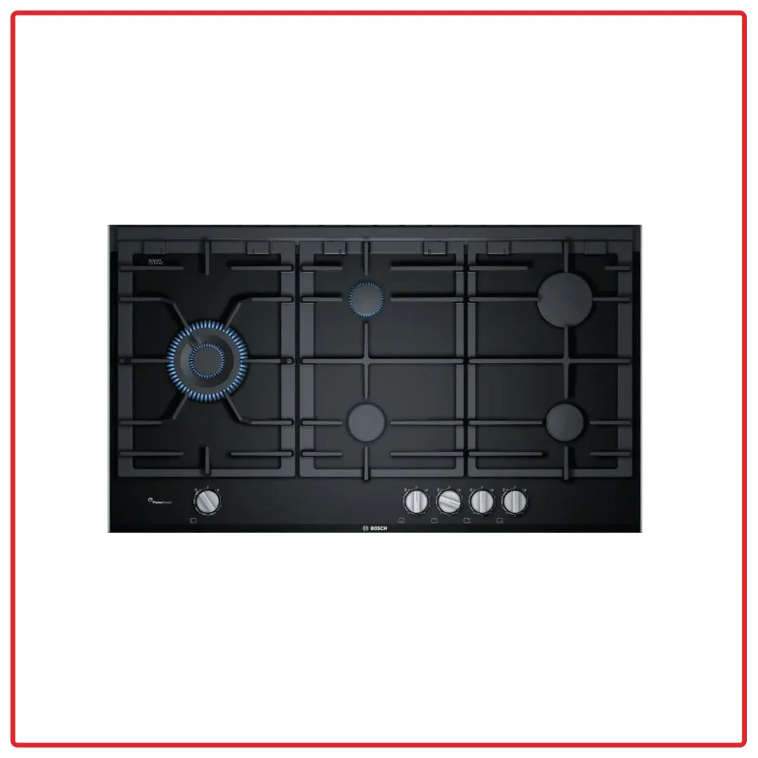 Bosch PRS9A6B70 90cm Series 8 Ceramic Gas Hob (Black)