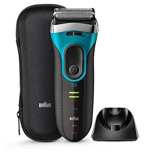 Braun Series 3 ProSkin 3080s Wet & Dry Rechargeable Electric Foil Shaver