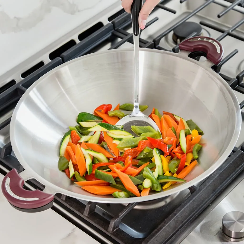 Buffalo Function Series S/S Flat Wok 14 Inch (WFU235F)