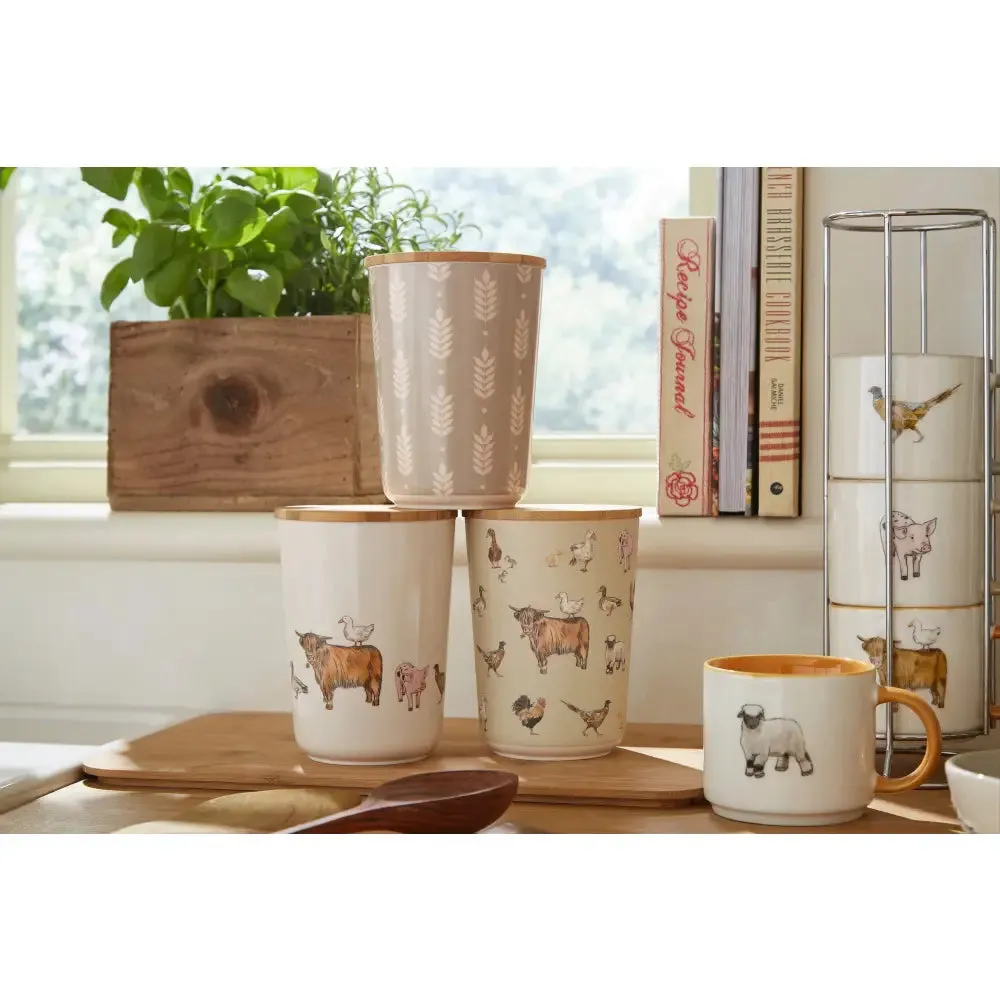 Buttercup Farm - Set Of 4 Stacking Mugs