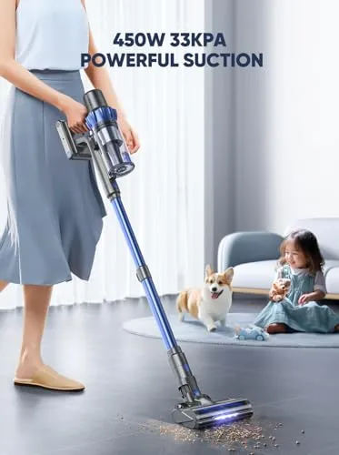 Buture Pro Cordless Vacuum Cleaner 450W/33Kpa Powerful Stick Vacuum (New)