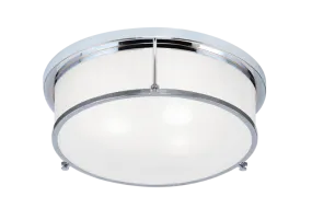 CAISSE CLAIRE 3 LIGHT FLUSH MOUNT