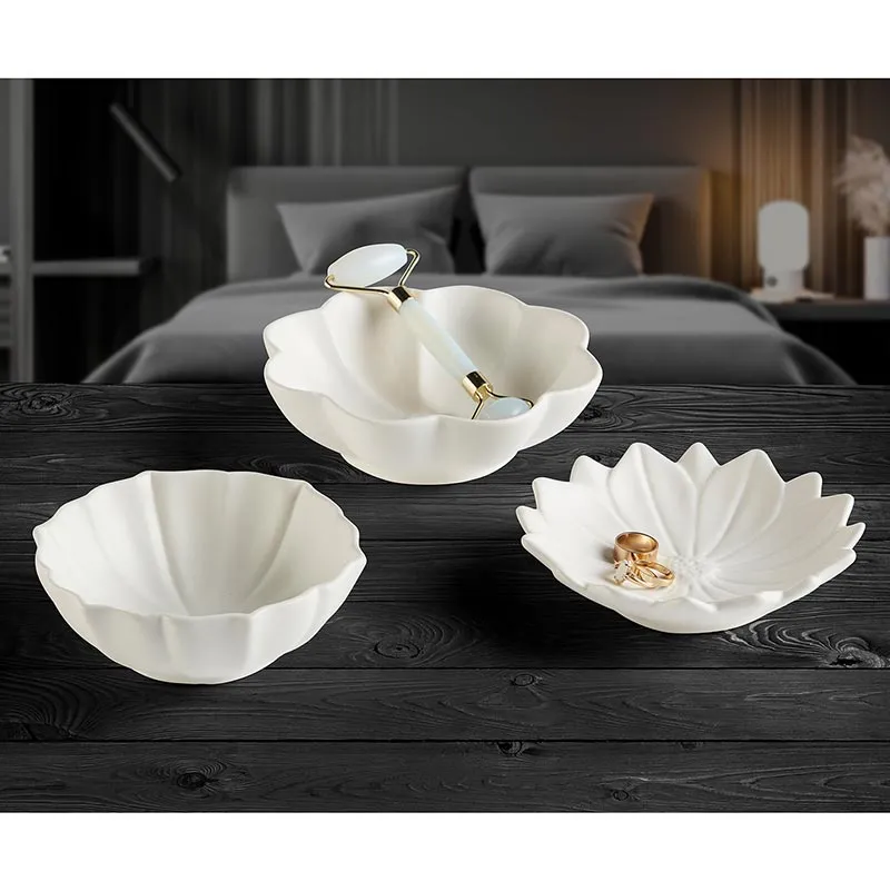 Ceramic Floral Arbutus Tray