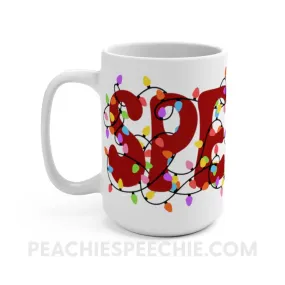 Christmas Lights Speech Coffee Mug