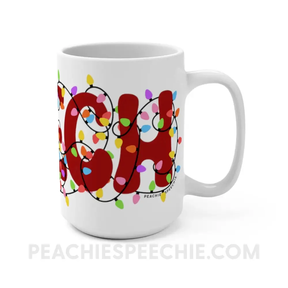 Christmas Lights Speech Coffee Mug