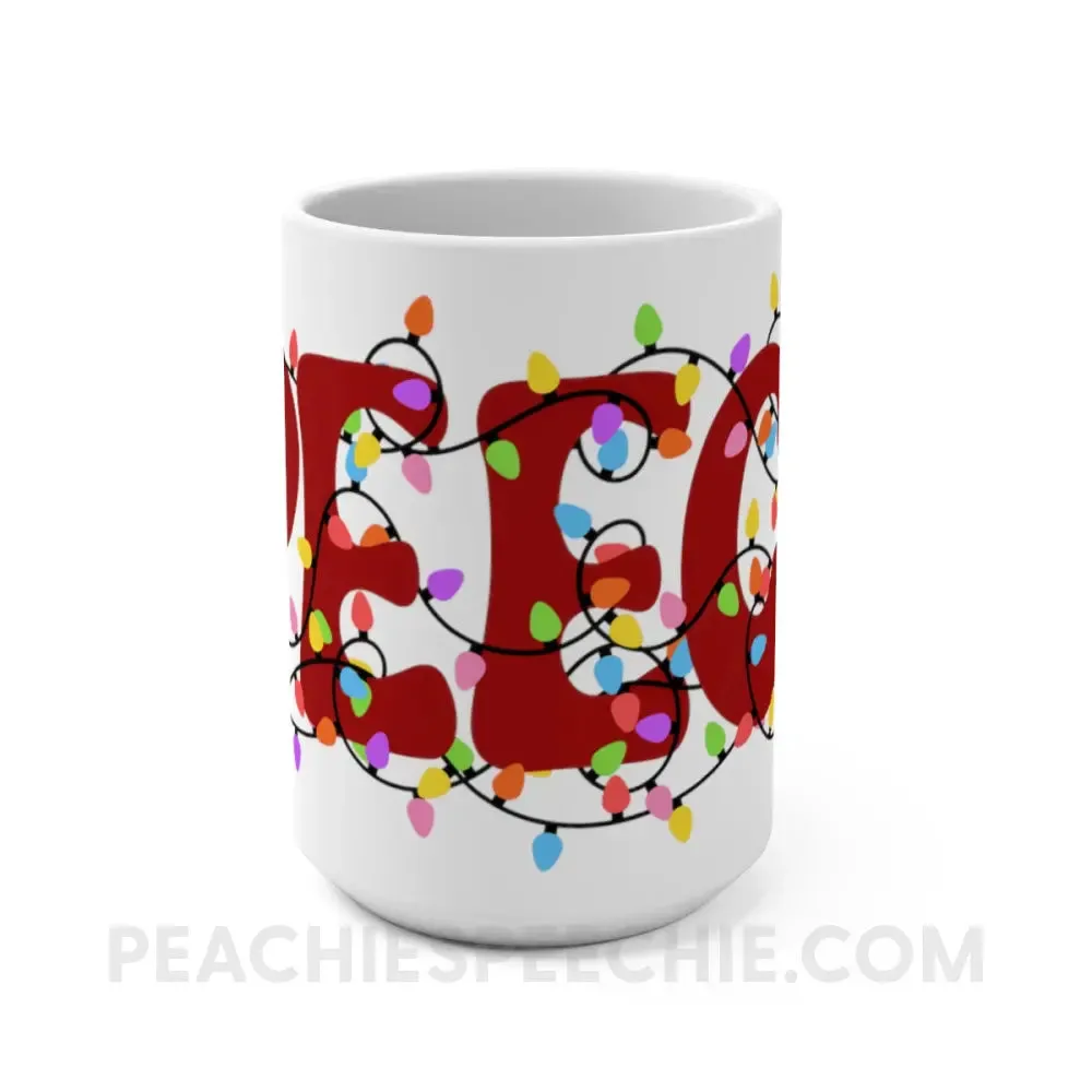 Christmas Lights Speech Coffee Mug