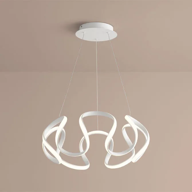 Cirro 22" Chandelier - White