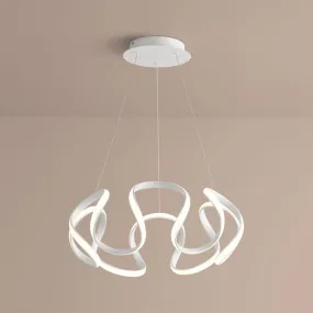 Cirro 22" Chandelier - White