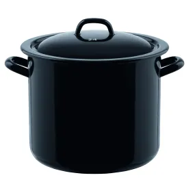 Classic Stockpot with Lid 28cm/12L Black