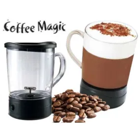 Coffee Magic Frothing Mug Make Gourmet Coffee