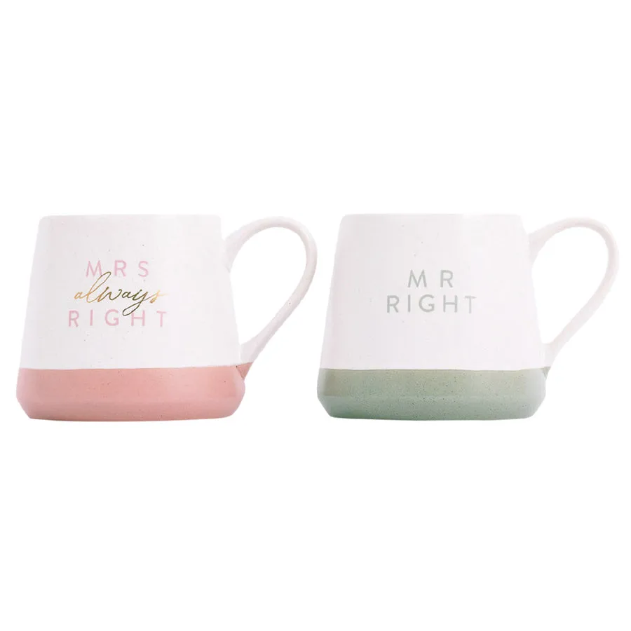 Couples Mug Set - Always Right