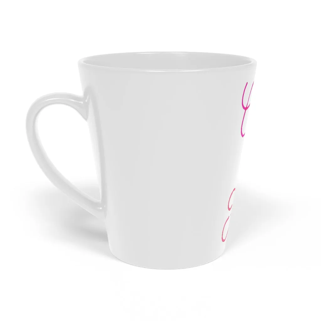 Cute and Fun Latte Mug, 12oz