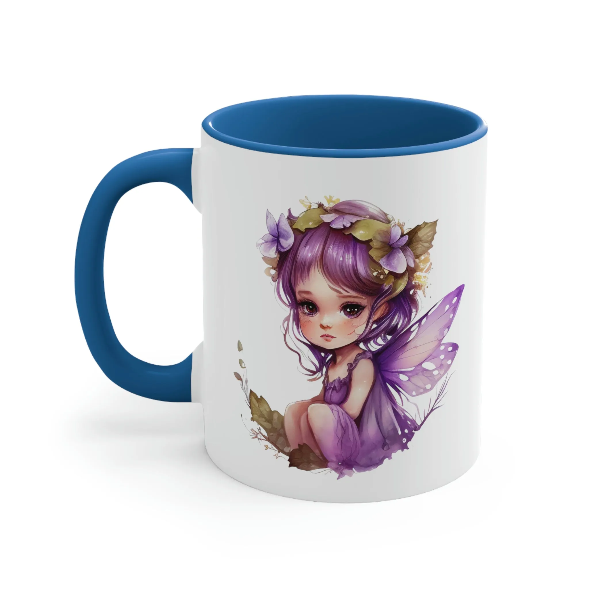 Cute Fairy Girl 03 - Accent Coffee Mug, 11oz