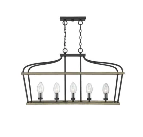 Danbury 5 Light Outdoor Chandelier