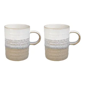 Denby Kiln Ridged Mugs 410ml (Set of 2)