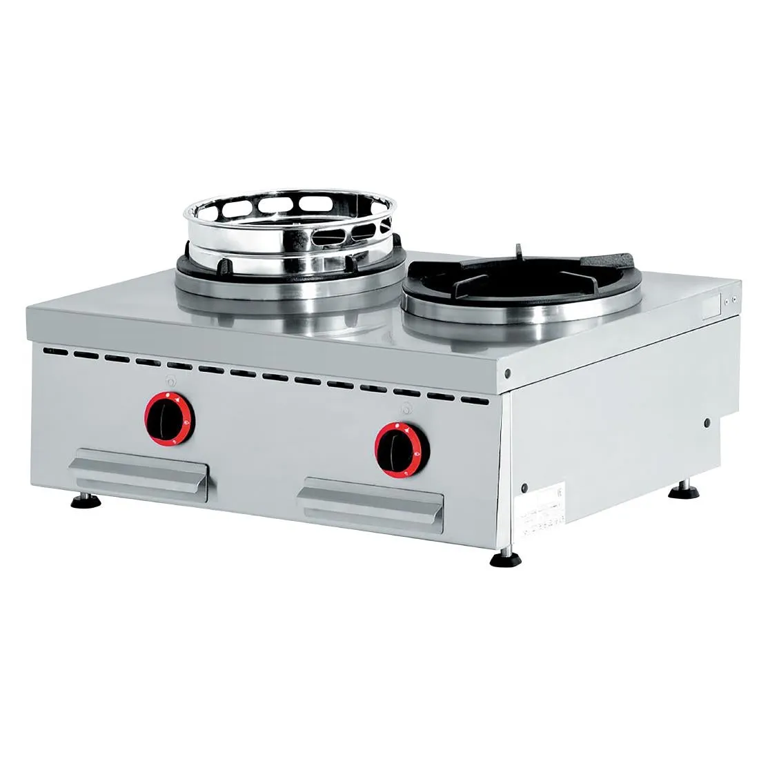 Diamond Countertop Gas Double Wok Burner WGX2-8/T