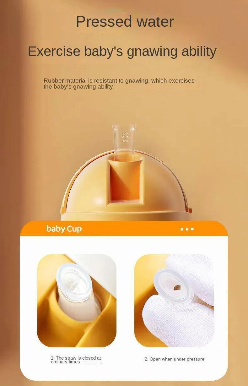 Dual Purpose Sippy Cup for Baby (Water/ Juice/ Milk)