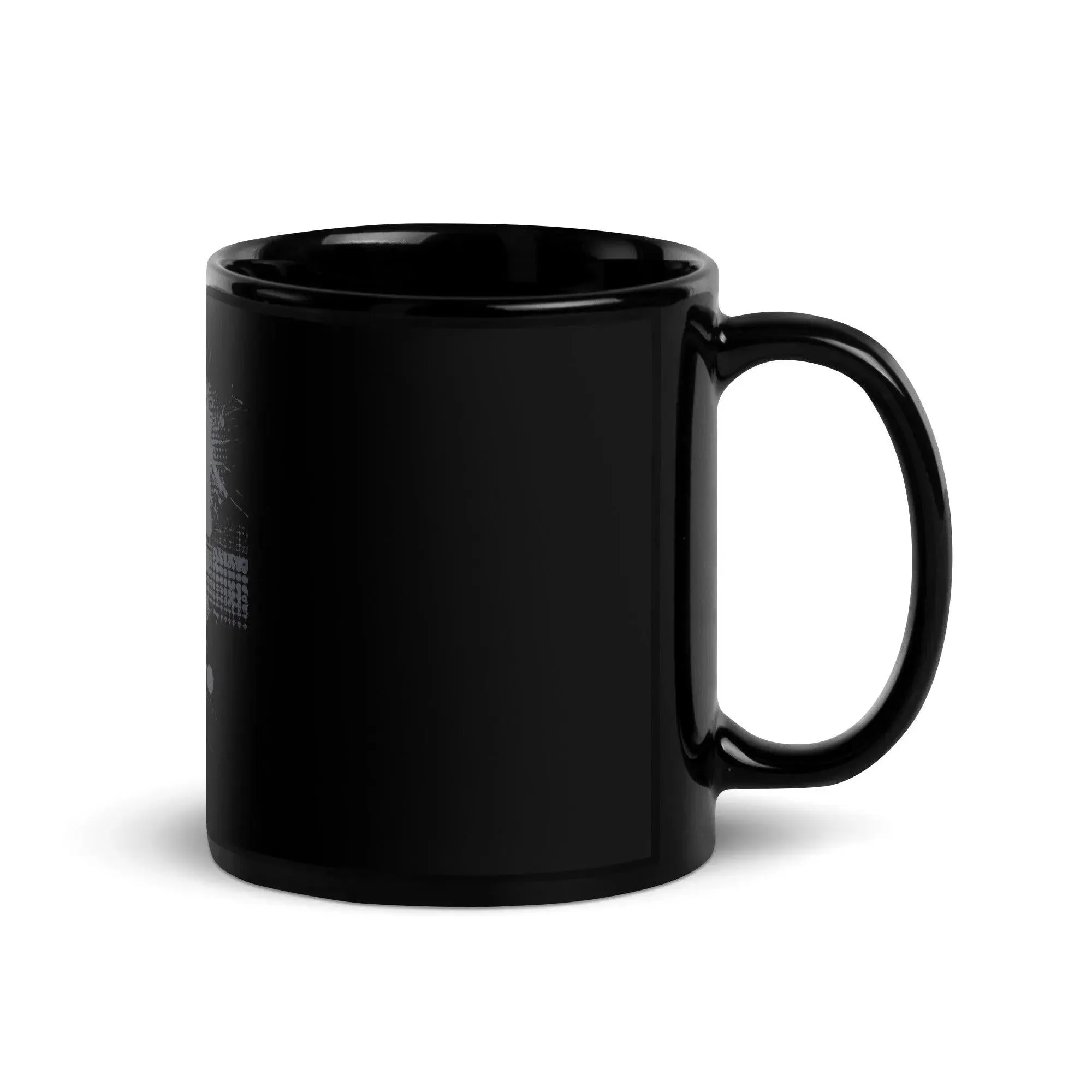 Dubstep Black Glossy Mug - Black