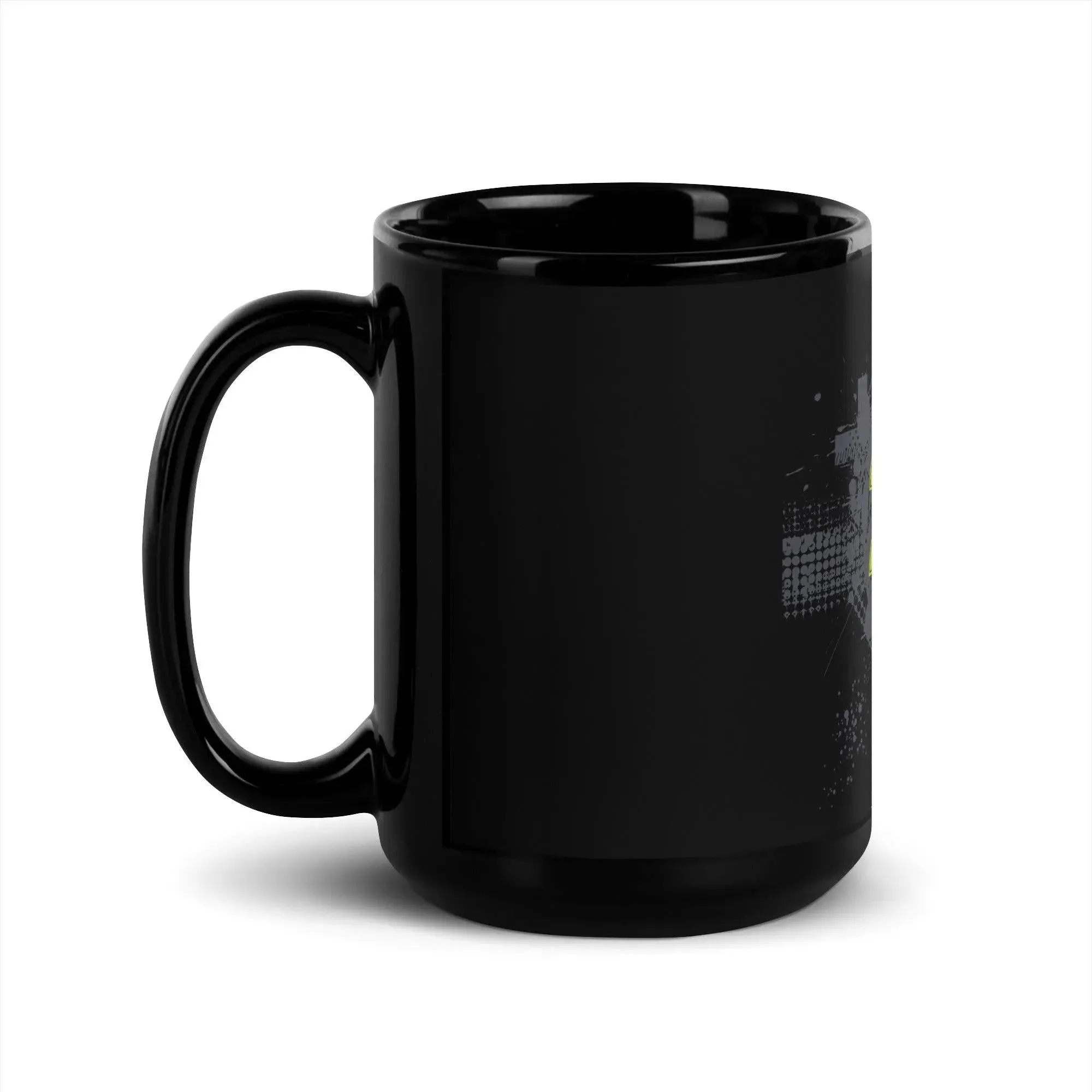 Dubstep Black Glossy Mug - Black