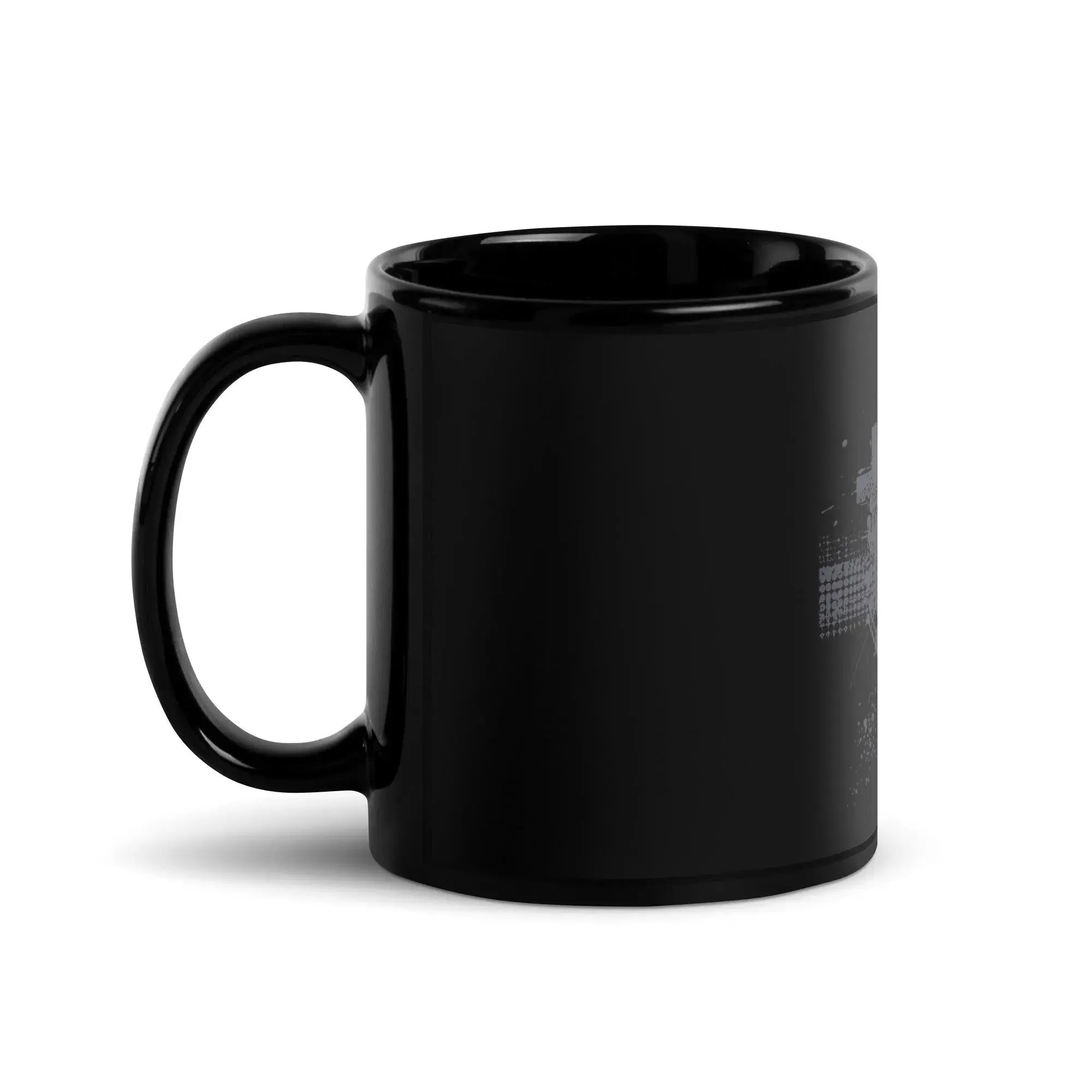 Dubstep Black Glossy Mug - Black