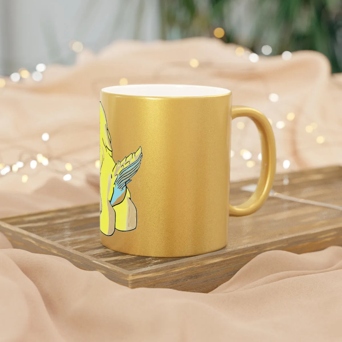 Ductil Metallic Mug (Silver / Gold)