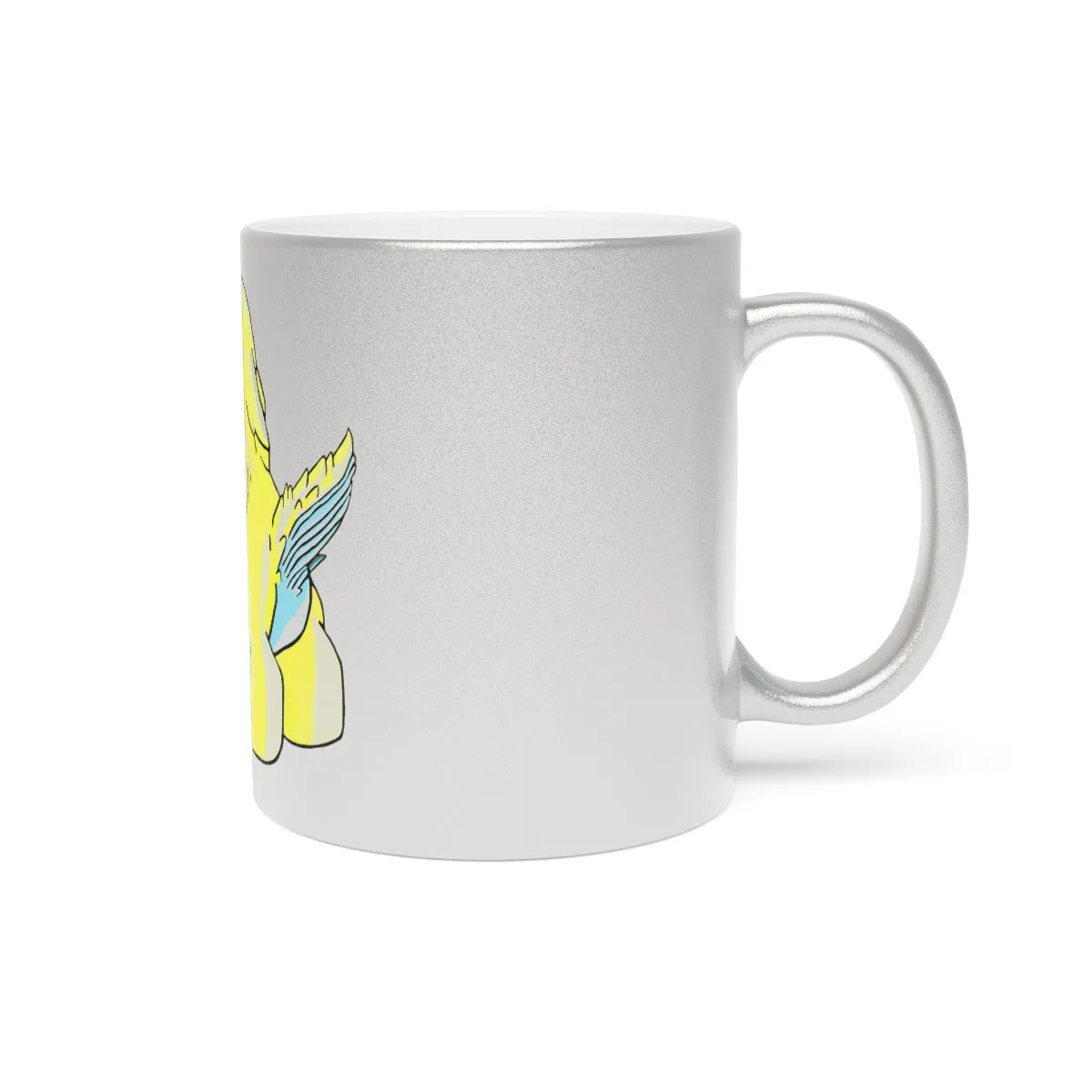 Ductil Metallic Mug (Silver / Gold)