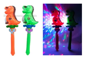 Flashing Light Up Dinosaur Wands Wholesale