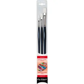 FLAT IMPASTO ACRYLIC BRUSH SET