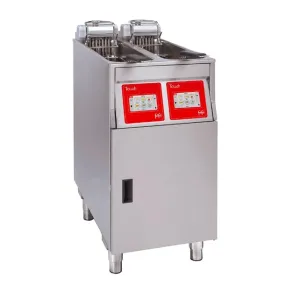 FriFri Touch 422 Electric Free-Standing Twin Tank Fryer 2 Baskets 2x 7.5kW - Single Phase - HS011-1PH